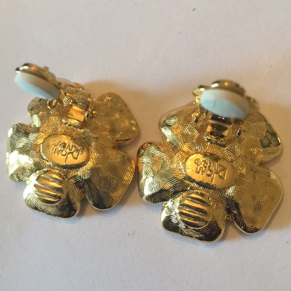 Joan Rivers Brooch Pin & Matching Earring Set - Picture 4 of 4